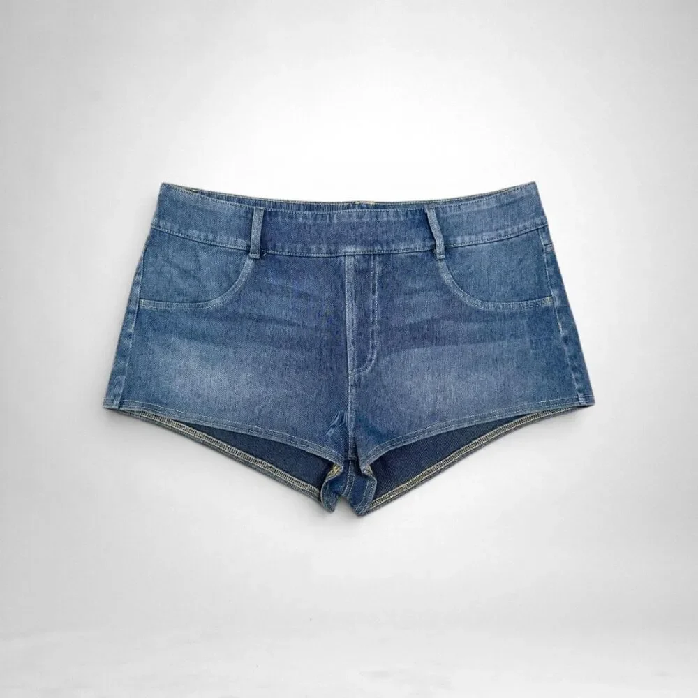 Halara Flex™ Mid Rise Pocket Denim Casual Shorts, NWT! Size L